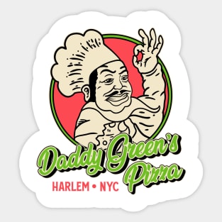 Daddy Green's Pizza Sticker